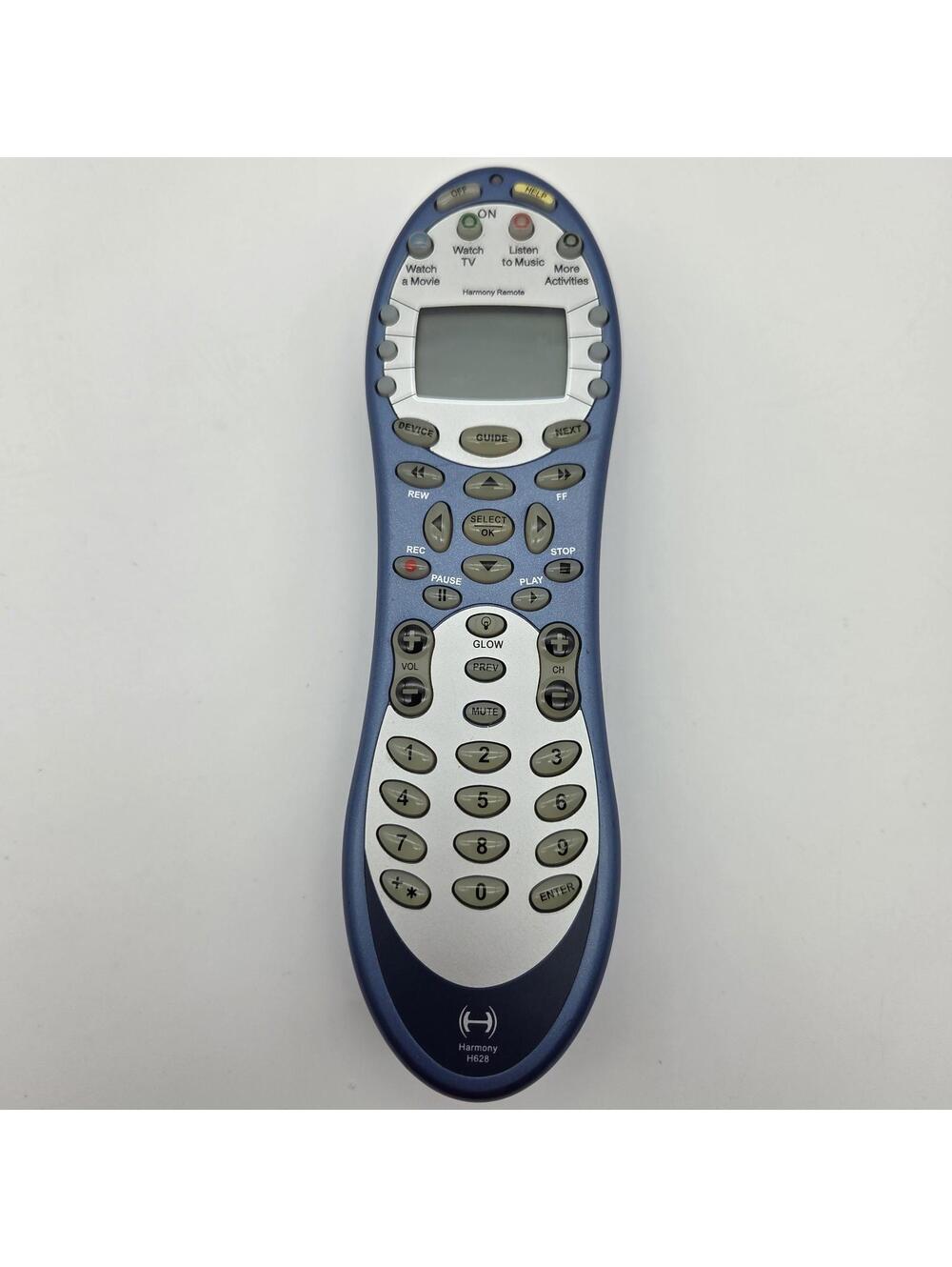 Logitech Harmony H628 Universal Remote Control Blue - Tested - Quick Shipping